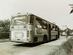 DB O 305/148600/wagen-136-ol-ac-886-ez-1974 Wagen 136, OL-AC 886, EZ: 1974, FIN: 30700013001877. Diese erste Lackierung des Busses hatte, wie auf dem Foto vom 11.06.82 gut zu sehen ist, schon ganz schn gelitten. Noch im selben Monat wurde der Bus dann umlackiert und erhielt die zweite Version der TURM-Werbung. Der Bus steht hier an der Endstation der Linie 1 AM STADTRAND.