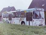 Wagen 82. Nichts an der Lackierung war einfach nur so da und der Bus war einfach gut zu anzusehen. Und so weis auch Klaus D. Stolle auf seinen Seiten ber die Geschichte der Omnibusse in Oldenburg zu berichten, dass der Bus 1997 zu einem der Lieblingsbusse der Oldenburger gewhlt wurde (http://www.trollibus-oldenburg.eu/27274.html). Ich finde mit Recht. Der Clou war die Front, denn Wagen 82 war meines Wissens der erste Bus ...