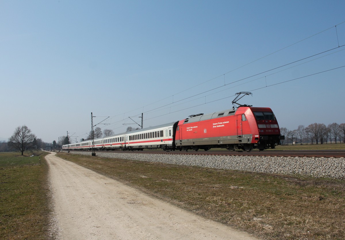 101 059-4 am 15. M�rz 2015 bei �bersee am Chiemsee.