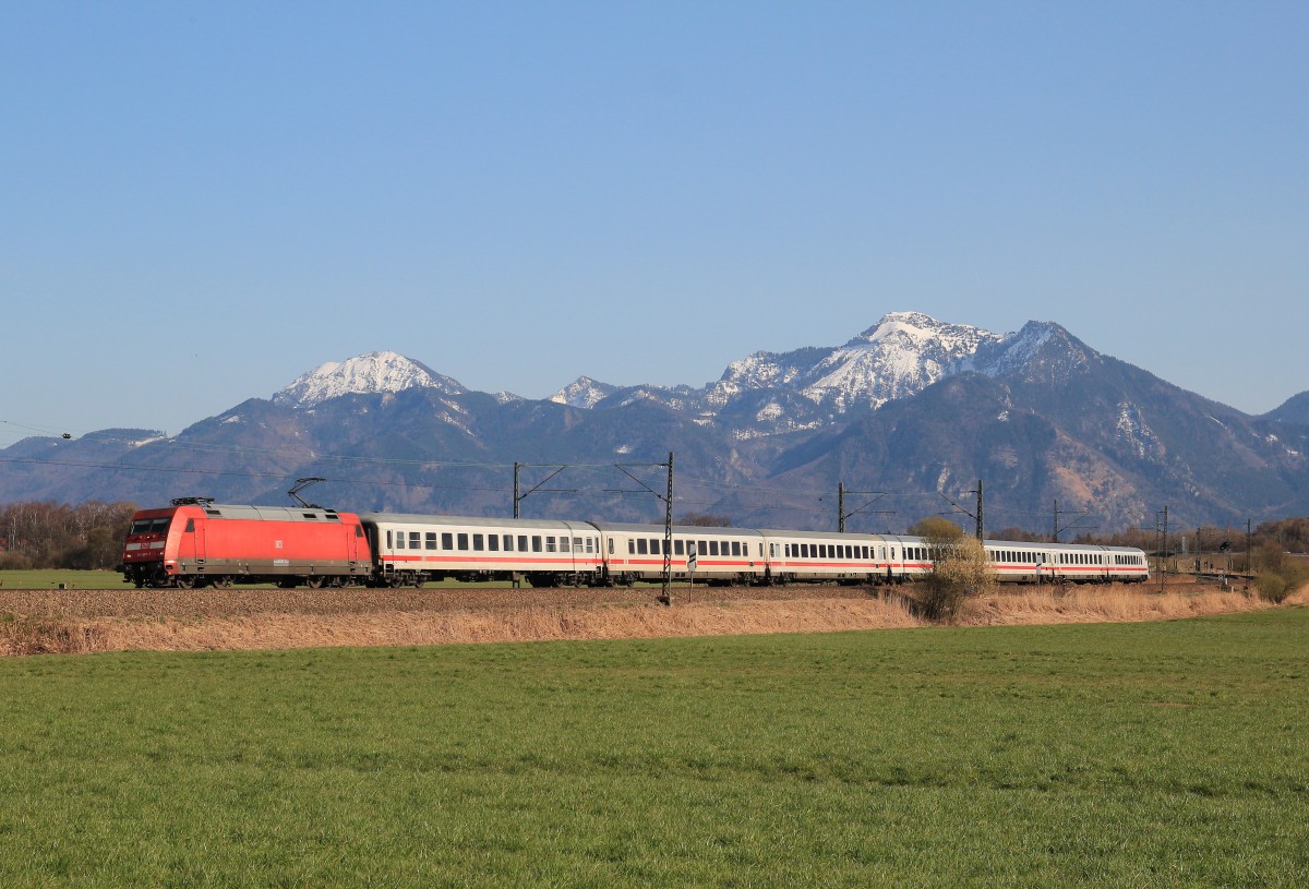 101 067-7 am 30. M�rz 2013 bei Weisham.