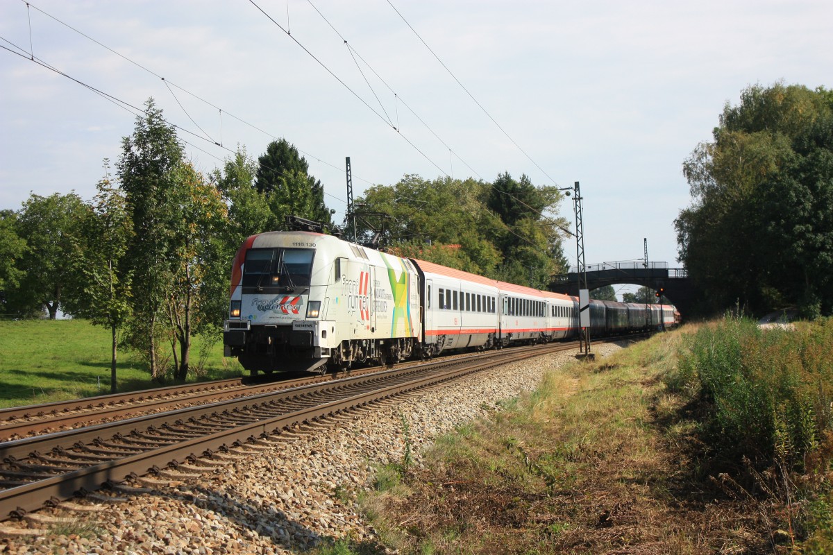 1116 130 am 20. September 2014 bei Übersee. Unser letztes Bild vom  Frontrunner-Taurus .