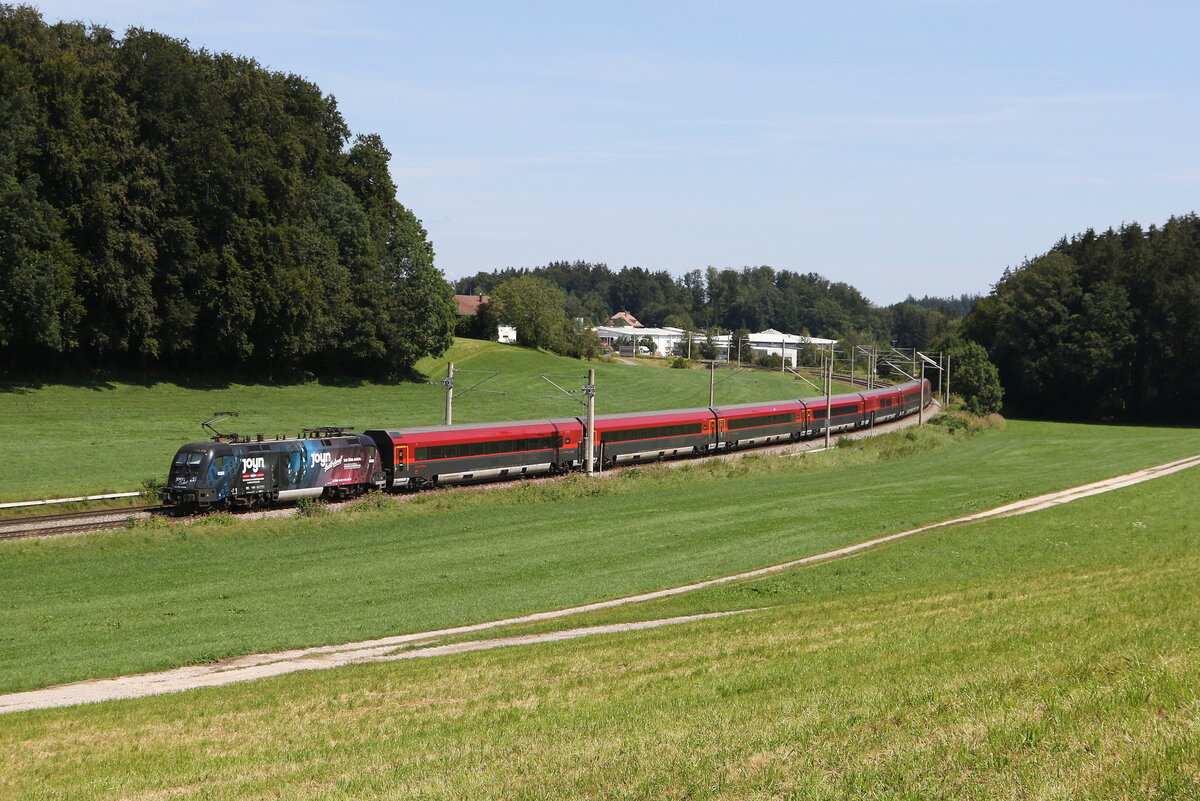 1116 208  Join  war am 15. August 2024 bei Axdorf in Richtung Rosenheim unterwegs.