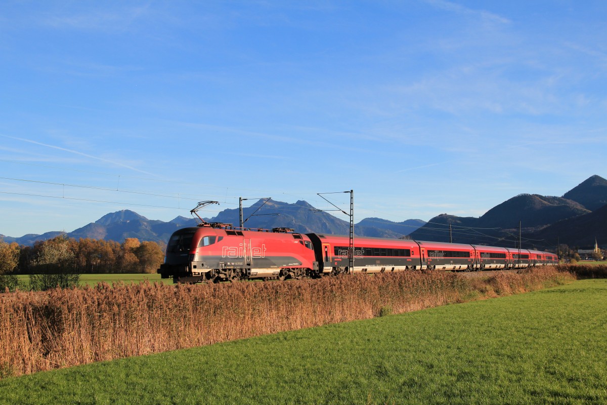 1116 217-9 am 8. November 2013 bei Weisham.