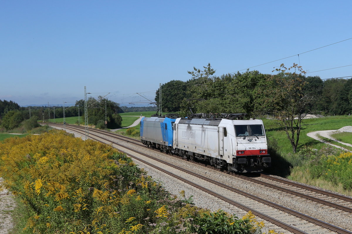 186 904 am 9. September 2020 bei Grabenst�tt im Chiemgau.