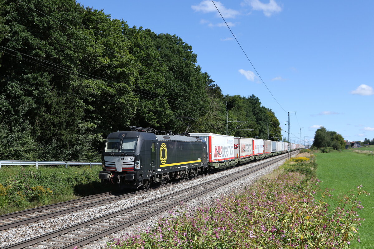 6139 859 von  BEACON  mit einem  MARS-KLV  aus Salzburg kommend am 6. September 2025 bei Hufschlag/Traunstein.