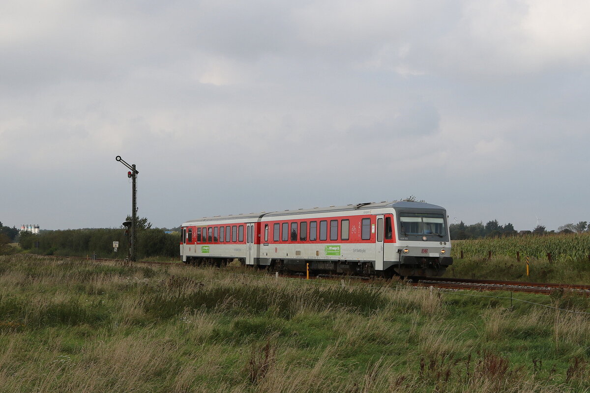 628 512 aus Klanxb�ll kommend am 12. September 2023 bei Risum-Lindholm.