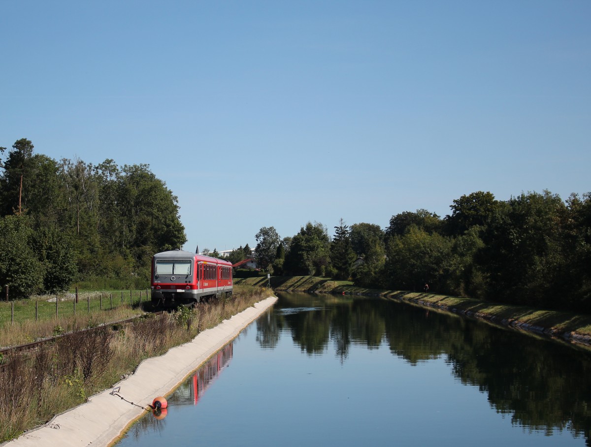 928 584 im Nachschu� bei Schalchen am 26. August 2015 festgehalten.