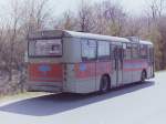 MAN SL 192/142594/wagen-132-ol-ac-962-ez-1973 Wagen 132, OL-AC 962, EZ: 1973. Das Foto entstand am 27.04.84, kurz vor dem Ausscheiden des Busses. Der Bus steht auf dem Auengelnde des Betriebshofes in Dietrichsfeld.