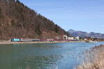 101 133  Train Charter  war mit einem Sonderzug am 5. M�rz 2025 bei Kufstein unterwegs.