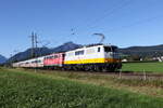 111 057 und 111 xxx mit dem  IC K�nigssee  aus Berchtesgaden kommend am 15. September 2025 bei Hammerau.
