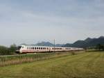 IC-Steuerwagen am IC 117 auf dem Weg nach Salzburg am 12.