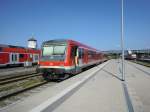 628 567 traf soeben von Passau kommend in M�hldorf ein.