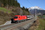 1016 006 war mit dem  Transalpin  am 5.