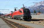 Aufgrund einer Streckensperrung zwischen Traunstein und Freilassing, wurden an diesem Wochenende verschiedene Railjet-Z�ge �ber die  Gisela-Bahn  umgeleitet.